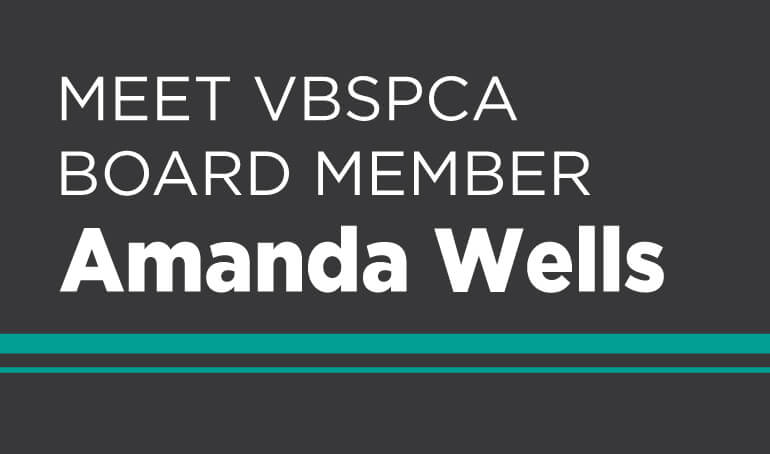Meet VBSPCA Board Member Amanda Wells