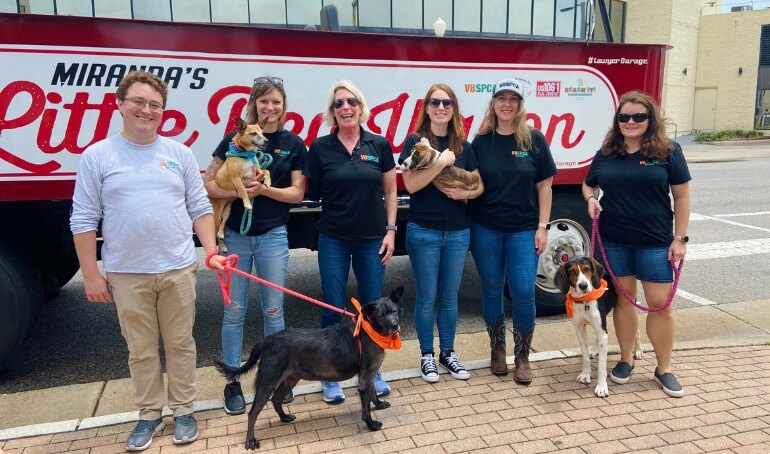 VBSPCA Goes Backstage at the BEACH IT! Festival