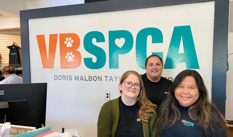 Behind the Scenes with the VBSPCA Shelter Customer Service Team