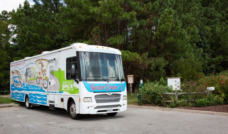 Behind the Scenes with the VBSPCA Neuter Scooter Team